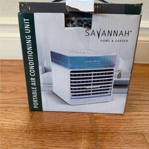 Savannah home and garden Portable Air Conditioning Unit 10W Power 3WIND SPEEDS